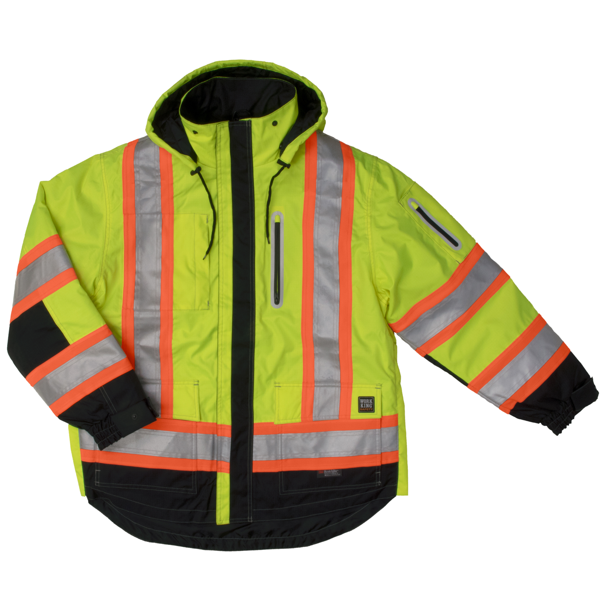 Picture of Tough Duck SJ28 SAFETY HI-VIS SHELL